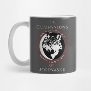 Companions of Jorrvaskr Vintage Art Mug